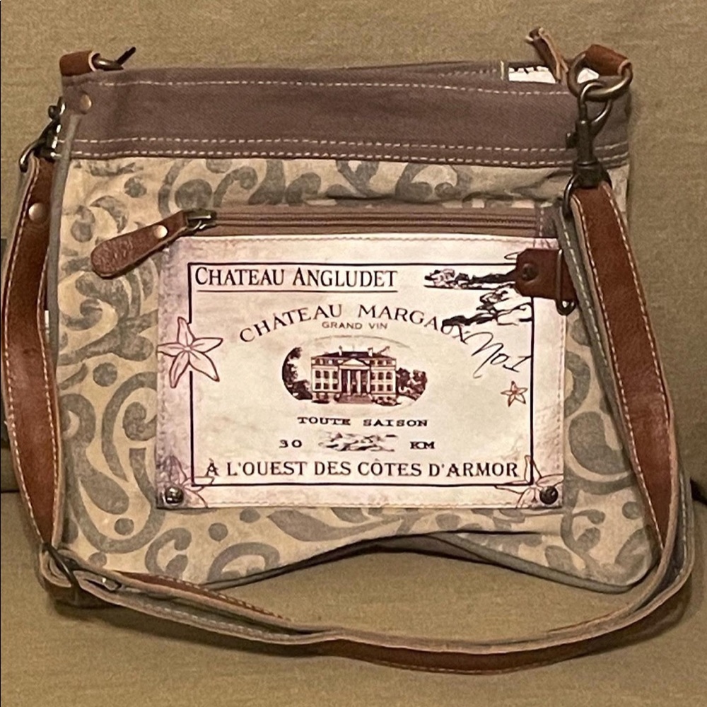 Myra Upcycled Canvas Bag